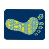 Bewustzijn van downsyndroom magneet (Horizontaal)