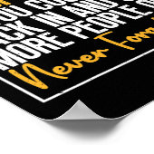 Bewustzijn van drugsverslaving om overdosering te  poster (Hoek)