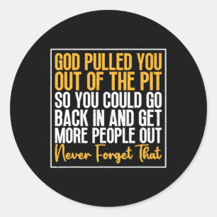 Bewustzijn van drugsverslaving om overdosering te ronde sticker