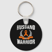 Bewustzijn van een Warrior leukemie Sleutelhanger (Voorkant)