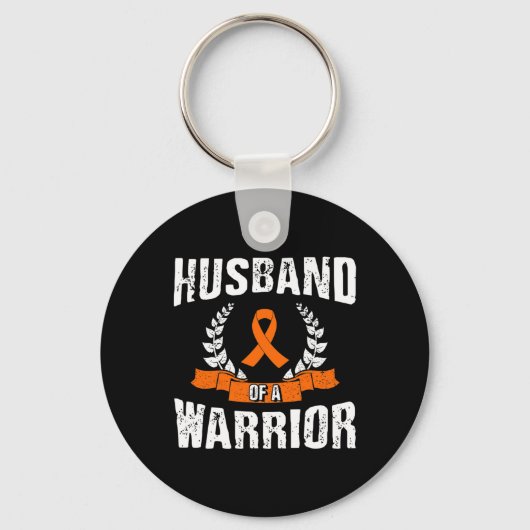 Bewustzijn van een Warrior leukemie Sleutelhanger (Voorkant)