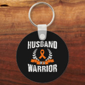 Bewustzijn van een Warrior leukemie Sleutelhanger (Voorkant)