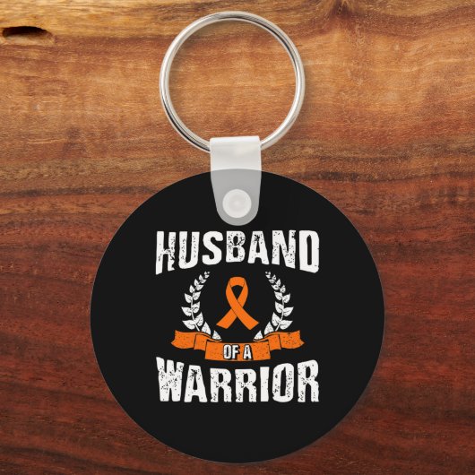 Bewustzijn van een Warrior leukemie Sleutelhanger (Voorkant)