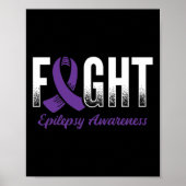 Bewustzijn van epilepsie bestrijden poster (Voorkant)