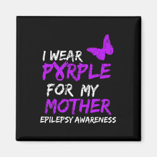 Bewustzijn van epilepsie Ik Draag Paarse voor mijn Magneet