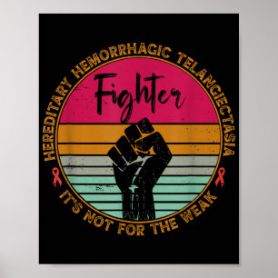 Bewustzijn van erfelijke hemorragische teleangiëct poster