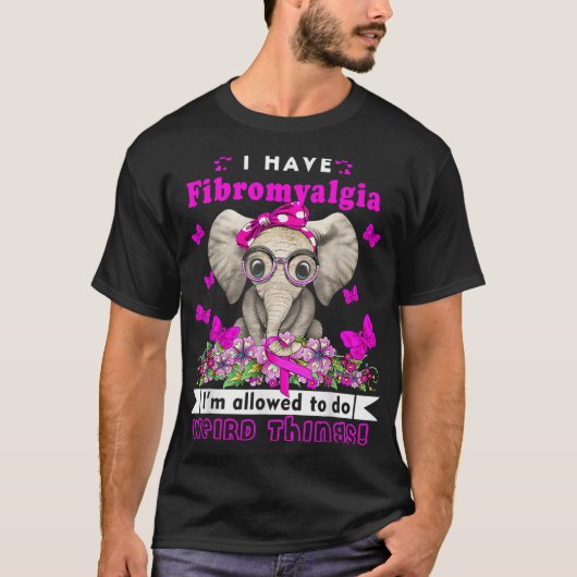 Bewustzijn van fibromyalgie 1 t-shirt (Voorkant)