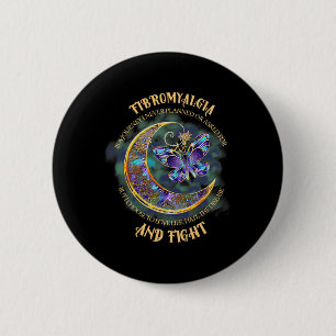 - Bewustzijn van fibromyalgie 23 Ronde Button 5,7 Cm