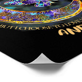 - Bewustzijn van fibromyalgie 8 Poster (Hoek)