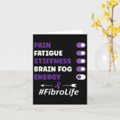 Bewustzijn van fibromyalgie kaart (Gele Bloem)