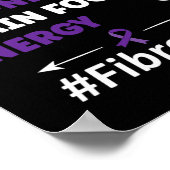 Bewustzijn van fibromyalgie poster (Hoek)