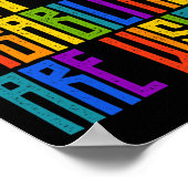 Bewustzijn van gehandicapten Niet alle handicaps z Poster (Hoek)