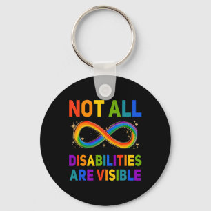Bewustzijn van gehandicapten Niet alle handicaps z Sleutelhanger