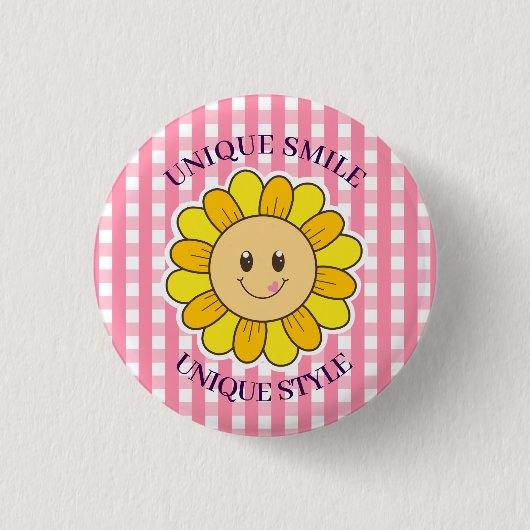 Bewustzijn van gespleten lip en gehemelte ronde button 3,2 cm (Voorkant)
