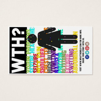 Bewustzijn van Helpsyndroom Visitekaartjes