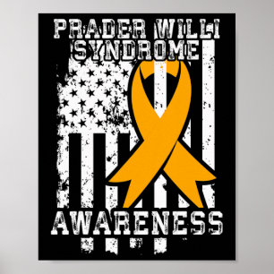 Bewustzijn van het Prader Willi-syndroom - Amerika Poster