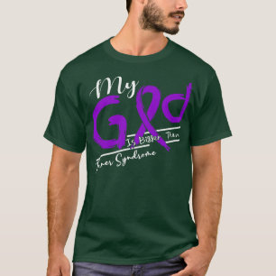 Bewustzijn van het Turner-syndroom Mijn God is ste T-shirt