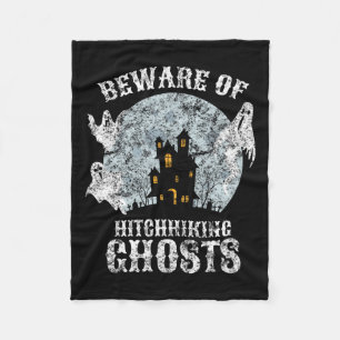 bewustzijn van Hitchhiking Ghosts Fun Halloween Fleece Deken