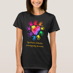 Bewustzijn van hypertrofische obstructieve cardiom t-shirt