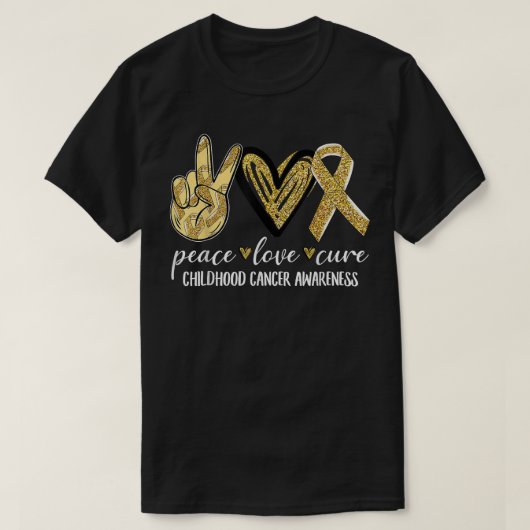 bewustzijn van kinderkanker 194 t-shirt (Design voorkant)