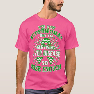 Bewustzijn van leverziekten in niet Superwoman maa T-shirt