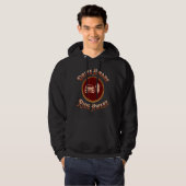 Bewustzijn van motorfietsveiligheid hoodie (Voorkant volledig)
