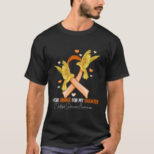 Bewustzijn van multipele sclerose bij dochter t-shirt