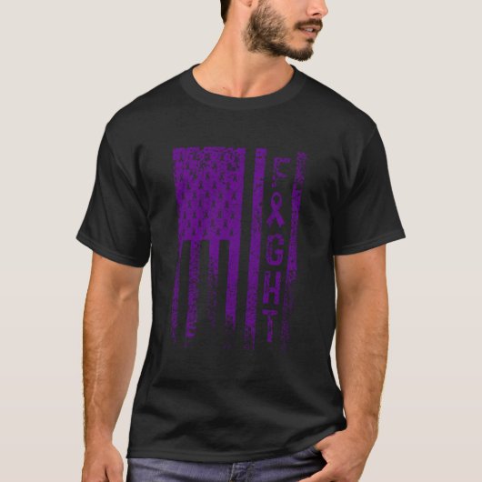Bewustzijn van multipele systeematrofie t-shirt (Voorkant)