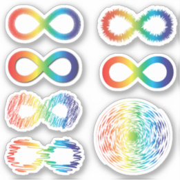 Bewustzijn van neurodiversiteit | Autisme-acceptat Sticker