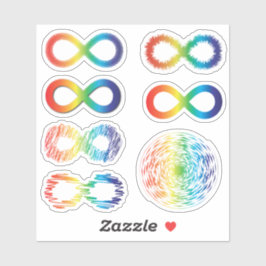 Bewustzijn van neurodiversiteit | Autisme-acceptat Sticker