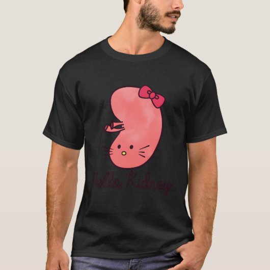 Bewustzijn van Ney Disease 3 Ney Transplant Donor T-shirt (Voorkant)