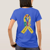 Bewustzijn van OES-kinderkanker T-shirt (Achterkant)