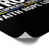 Bewustzijn van ontwikkelingsstoornissen Sterk 1 Poster (Hoek)