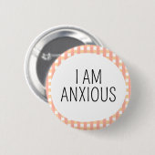 Bewustzijn van onzichtbare beperkingen ronde button 5,7 cm (Voorkant /achterkant)