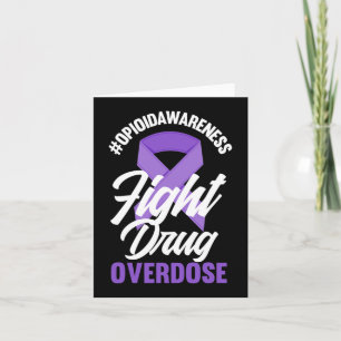 Bewustzijn van opioïden Bestrijding van overdoseri Kaart
