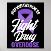 Bewustzijn van opioïden Bestrijding van overdoseri Poster (Voorkant)