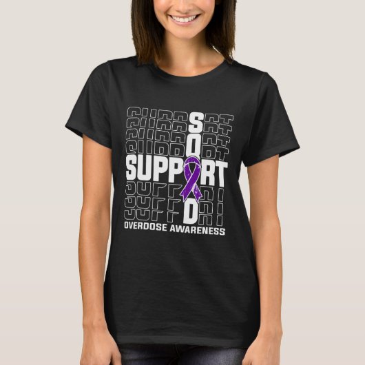 Bewustzijn van overdosering door squad 1 t-shirt (Voorkant)