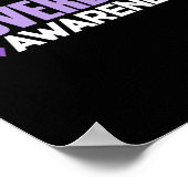Bewustzijn van overdosering Maand 2022 Overdosis D Poster (Hoek)