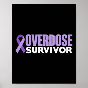Bewustzijn van overdosering Maand 2022 Overdosis Poster