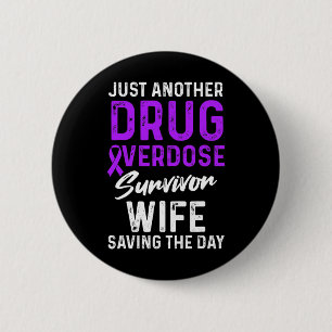 Bewustzijn van overdosering met geneesmiddelen Ove Ronde Button 5,7 Cm