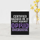Bewustzijn van overdosering met opioïden Overleven Kaart (Gele Bloem)