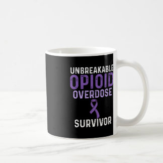 Bewustzijn van overdosering met opioïden Overleven Koffiemok