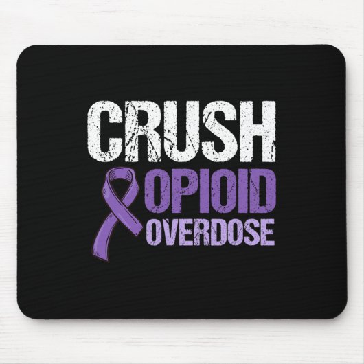 Bewustzijn van overdosering met opioïden Overleven Muismat (Voorkant)