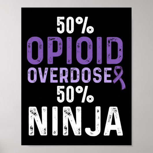 Bewustzijn van overdosering met opioïden Overleven Poster (Voorkant)