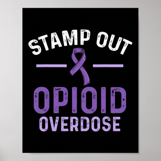 Bewustzijn van overdosering met opioïden Overleven Poster (Voorkant)