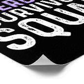 Bewustzijn van overdosering met opioïden Overleven Poster (Hoek)