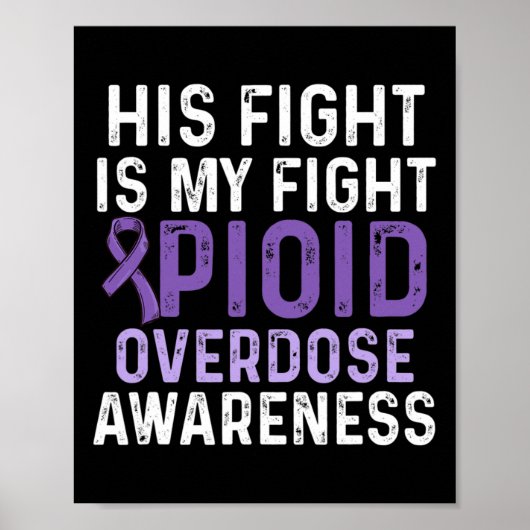 Bewustzijn van overdosering met opioïden Overleven Poster (Voorkant)