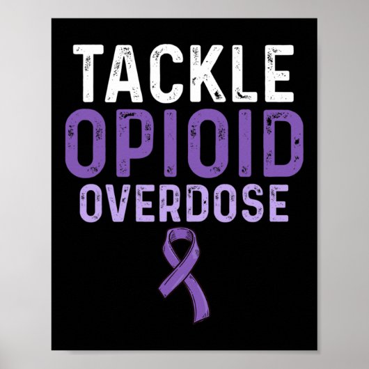 Bewustzijn van overdosering met opioïden Overleven Poster (Voorkant)