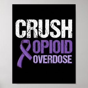 Bewustzijn van overdosering met opioïden Overleven Poster