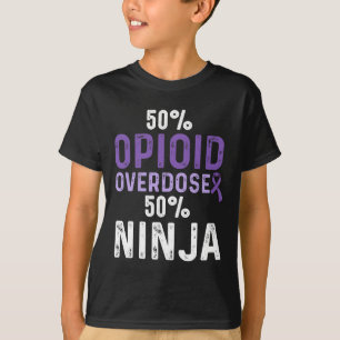 Bewustzijn van overdosering met opioïden Overleven T-shirt